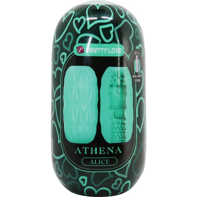 Зеленый мастурбатор Athena - Pretty Love. Фотография 2.