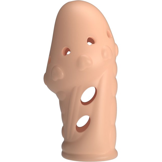 Телесная насадка на пенис Booker - 8 см - Pretty Love. Фотография 3.