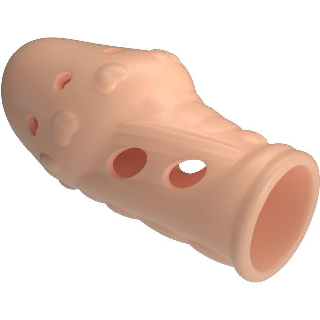 Телесная насадка на пенис Booker - 8 см - Pretty Love. Фотография 5.