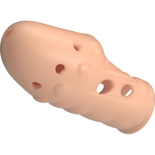 Телесная насадка на пенис Booker - 8 см - Pretty Love. Фотография 6.