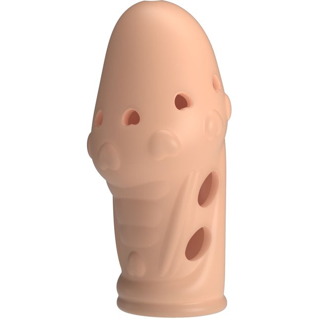 Телесная насадка на пенис Booker - 8 см - Pretty Love