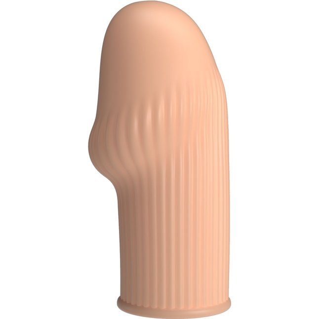 Телесная насадка на пенис Huel - 9 см - Pretty Love. Фотография 3.