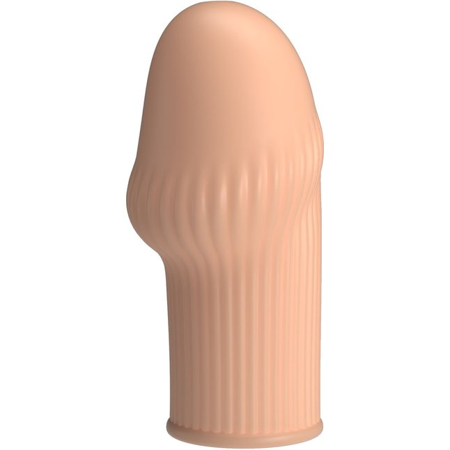 Телесная насадка на пенис Huel - 9 см - Pretty Love