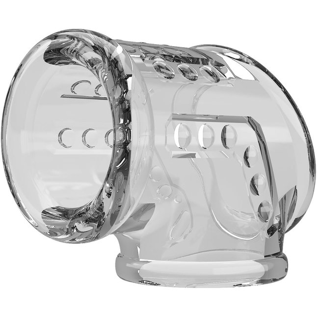 Прозрачная насадка на пенис и мошонку - Pretty Love