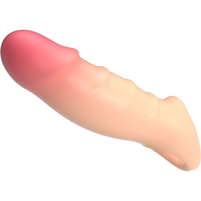 Телесная удлиняющая насадка на пенис Darnel - Pretty Love. Фотография 6.