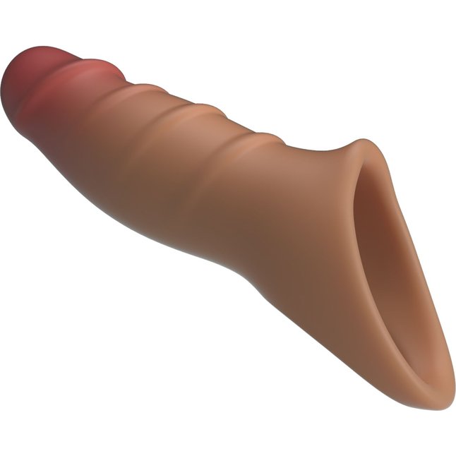 Карамельная удлиняющая насадка на пенис Darnel - Pretty Love. Фотография 7.