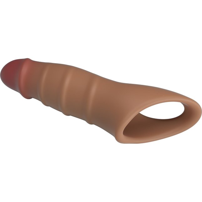 Карамельная удлиняющая насадка на пенис Darnel - Pretty Love. Фотография 9.