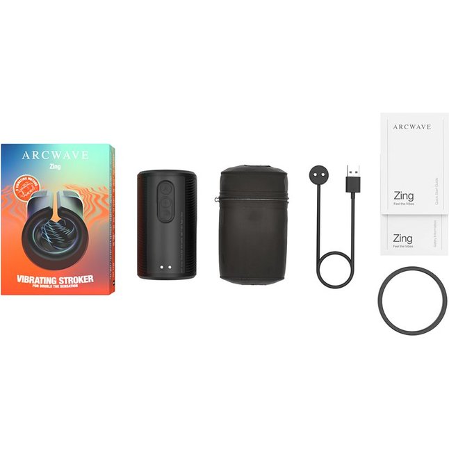 Черный вибромастурбатор ARCwave Zing. Фотография 4.