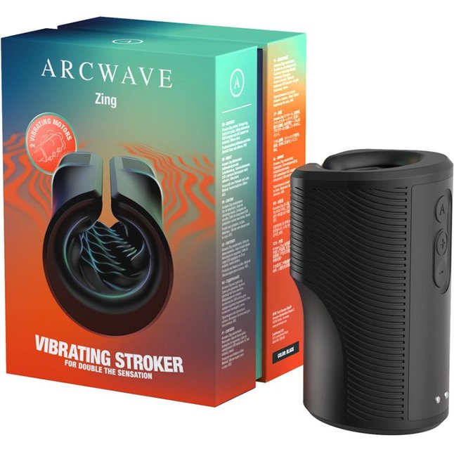 Черный вибромастурбатор ARCwave Zing. Фотография 5.