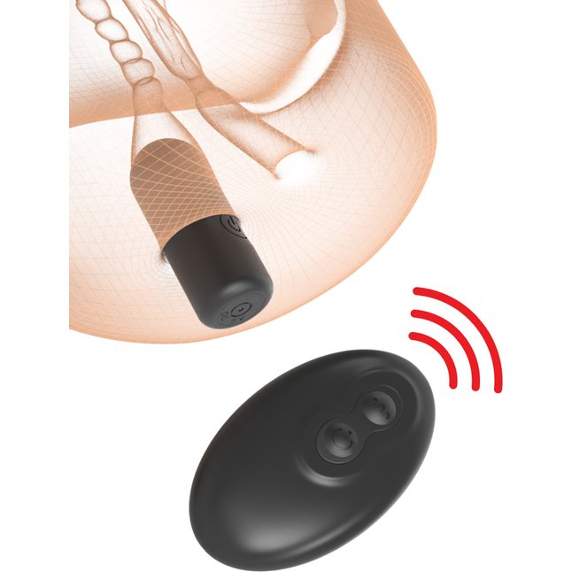 Телесный мастурбатор с вибрацией Double Pounder Vibrating Squeeze Stroker - PDX Plus. Фотография 7.