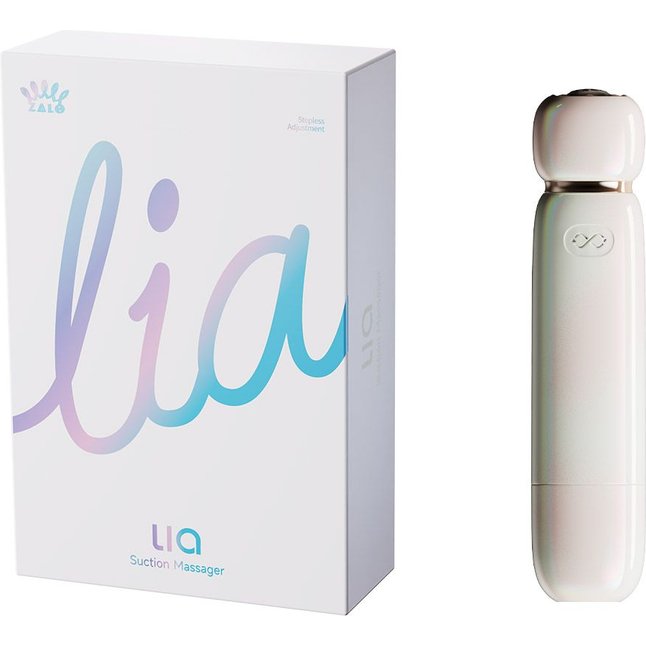 Бежевый вакуумный стимулятор клитора Lia. Фотография 2.