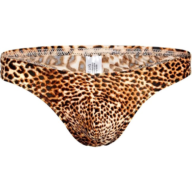 Леопардовые трусы-тонги