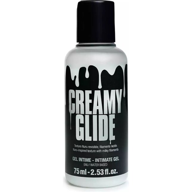 Лубрикант на водной основе Creamy Glide с консистенцией спермы - 75 мл - Creamy