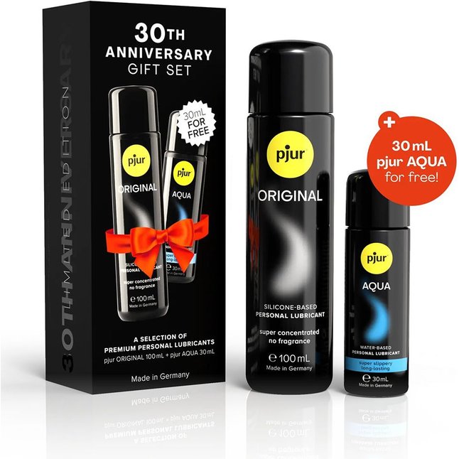Набор смазок pjur 30th Anniversary Gift Set. Фотография 3.
