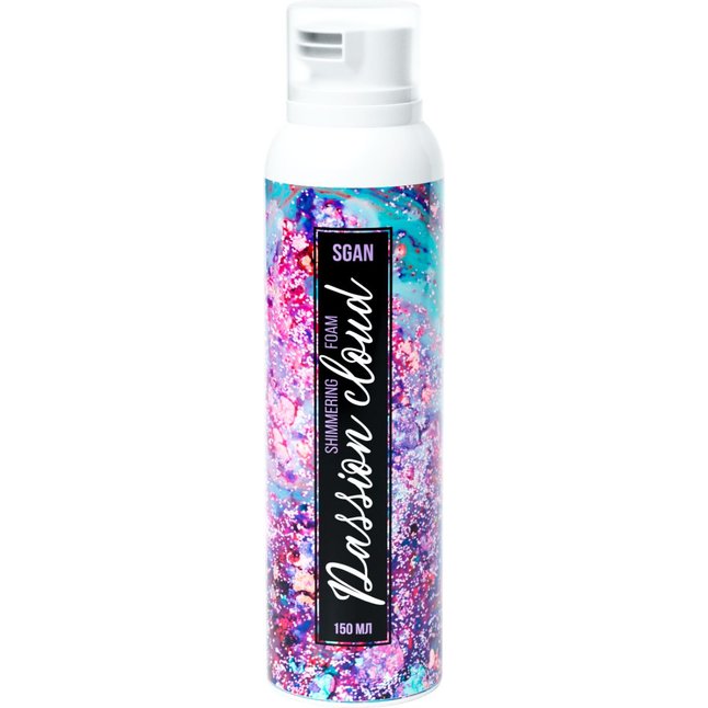 Шиммер для массажа с хрустящей пенкой Passion Cloud - 150 мл