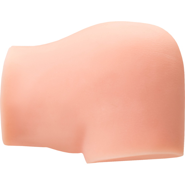 Телесный реалистичный мастурбатор-полуторс с 2 любовными входами. Фотография 7.