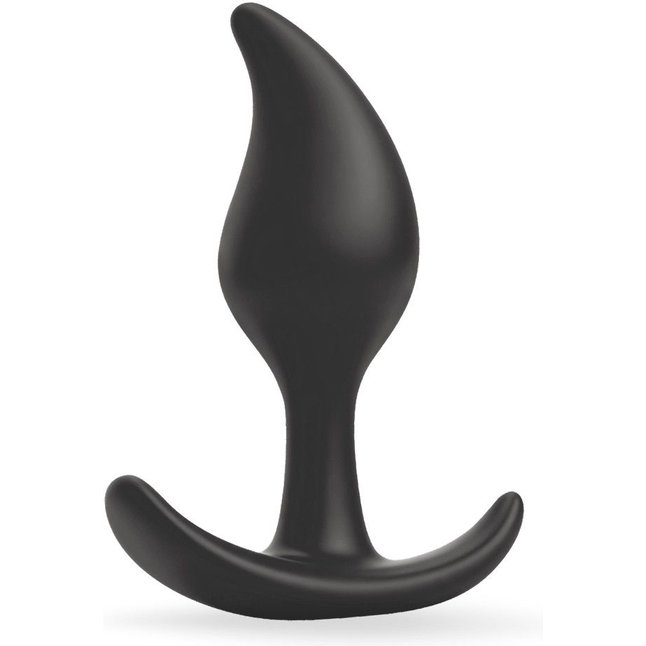 Черный анальный стимулятор - 9,2 см - SEX EXPERT. Фотография 2.