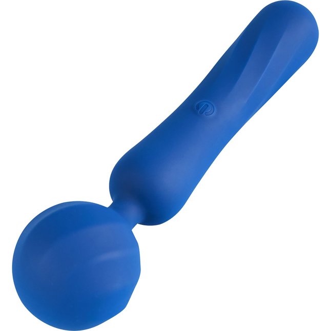 Синий wand-вибромассажер BeYourLover Titan. Фотография 4.