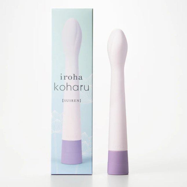 Сиреневый вибратор Iroha Koharu Suiren - 16 см - IROHA Vibrators. Фотография 7.