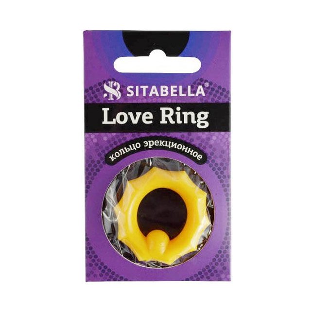 Цветное эрекционное кольцо Love Ring