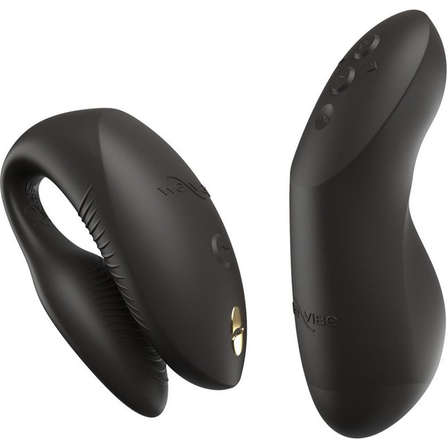 Черный вибратор для пар We-Vibe Chorus Pro