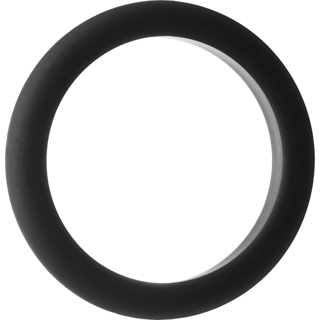 Набор из 3 черных эрекционных колец Smooth Silicone Cockring Pack - Ramrod. Фотография 7.