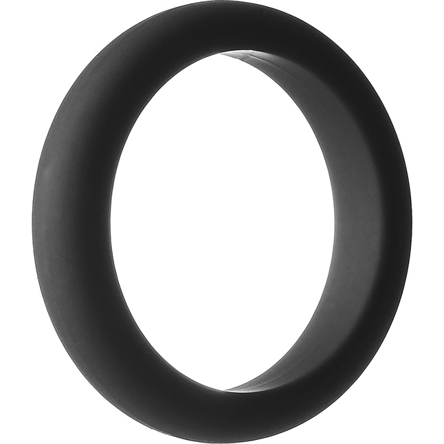 Набор из 3 черных эрекционных колец Smooth Silicone Cockring Pack - Ramrod. Фотография 8.