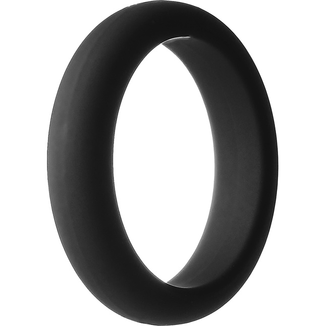 Набор из 3 черных эрекционных колец Smooth Silicone Cockring Pack - Ramrod. Фотография 9.