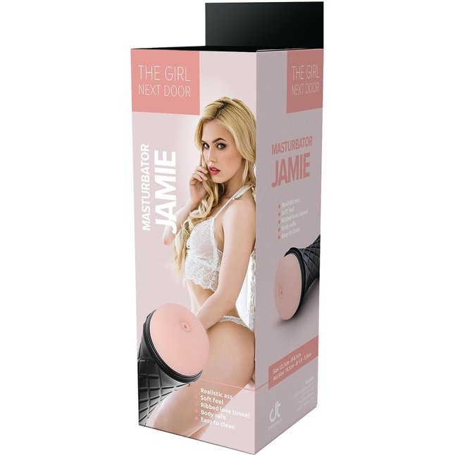 Телесный мастурбатор-анус Jamie - The girl next door. Фотография 4.