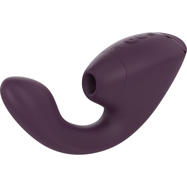 Сливовый двойной стимулятор Womanizer Next Duo. Фотография 3.