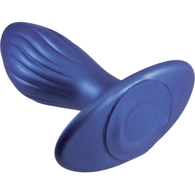 Синяя анальная пробка G Stuck Silicone Anal Plug - 12,5 см. Фотография 2.