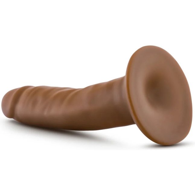 Карамельный фаллоимитатор 5.5 Inch Long Dildo With Suction Cup Base - 13,9 см - Dr. Skin. Фотография 2.