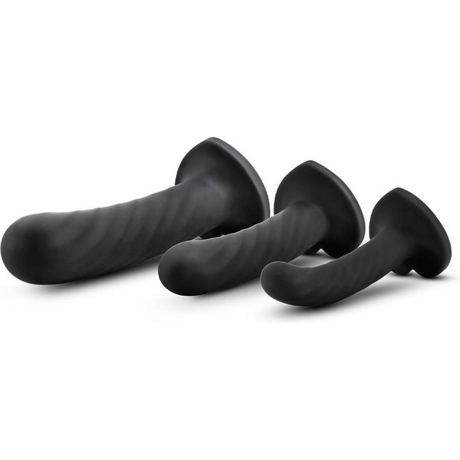 Набор из 3 стимуляторов со спиралевидным рельефом Twist Kit - Temptasia. Фотография 3.