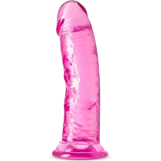 Розовый фаллоимитатор Roar N’ Ride - 20,3 см - B Yours Plus. Фотография 2.