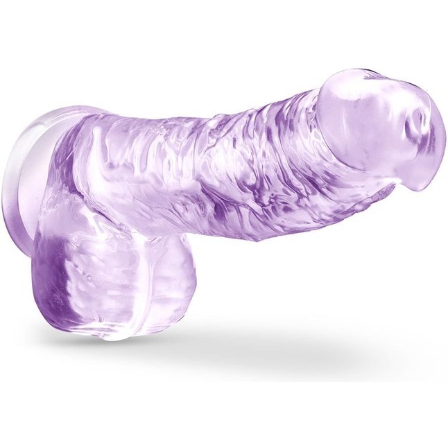 Сиреневый фаллоимитатор 6 Inch Crystalline Dildo - 15,2 см - Naturally Yours. Фотография 2.