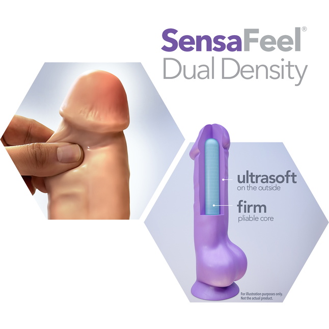 Телесный фаллоимитатор-реалистик Huge - 26,6 см - Au Naturel. Фотография 4.