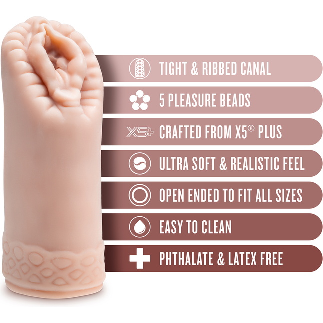 Телесный мастурбатор-вагина Alyssa - Enlust. Фотография 7.