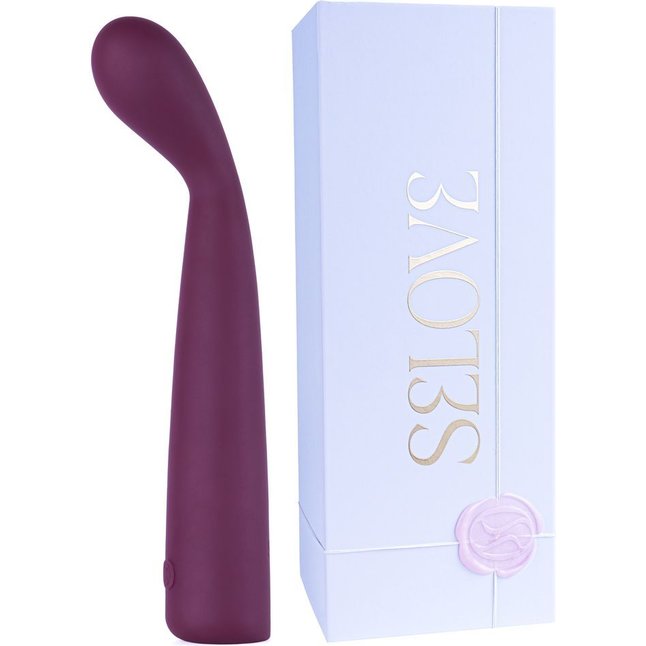 Фиолетовый изогнутый вибратор Selove TouchBend SE100 - 17,5 см. Фотография 2.