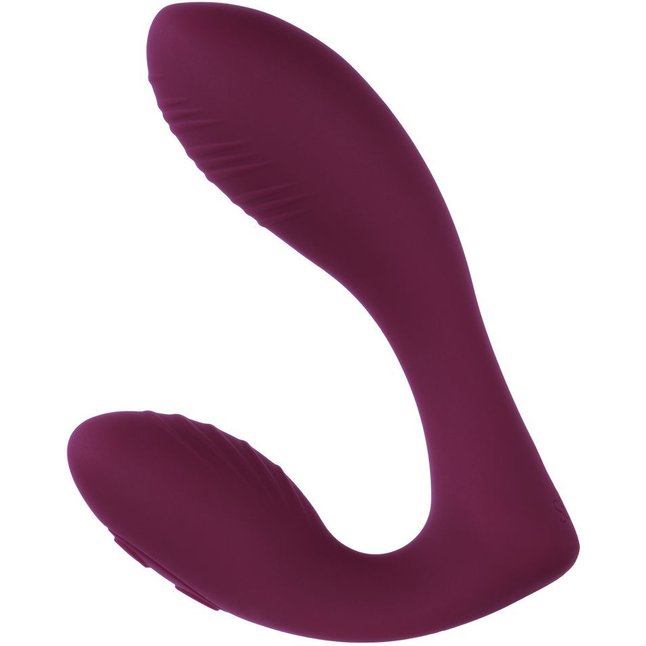 Фиолетовый вибратор Selove DuoFlex. Фотография 2.