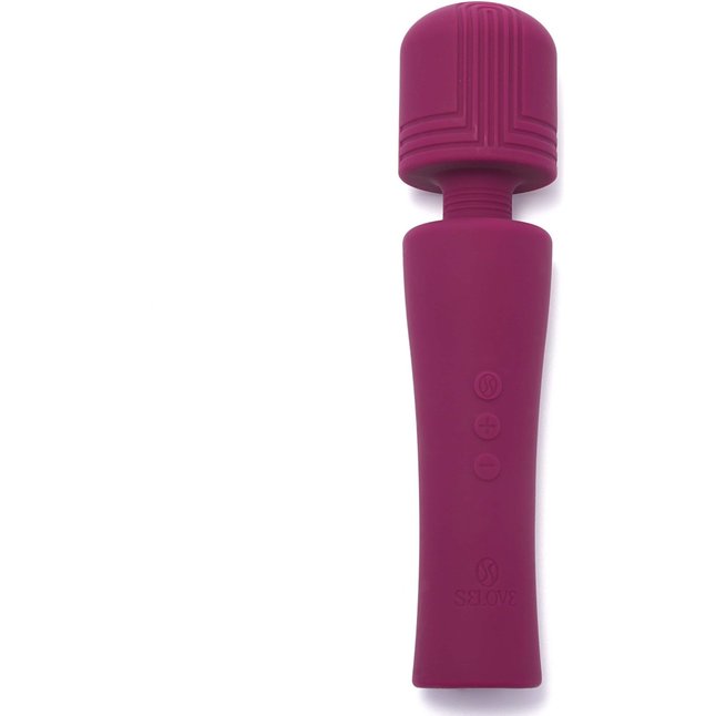Фиолетовый wand-вибратор Selove PulseWand - 20,3 см