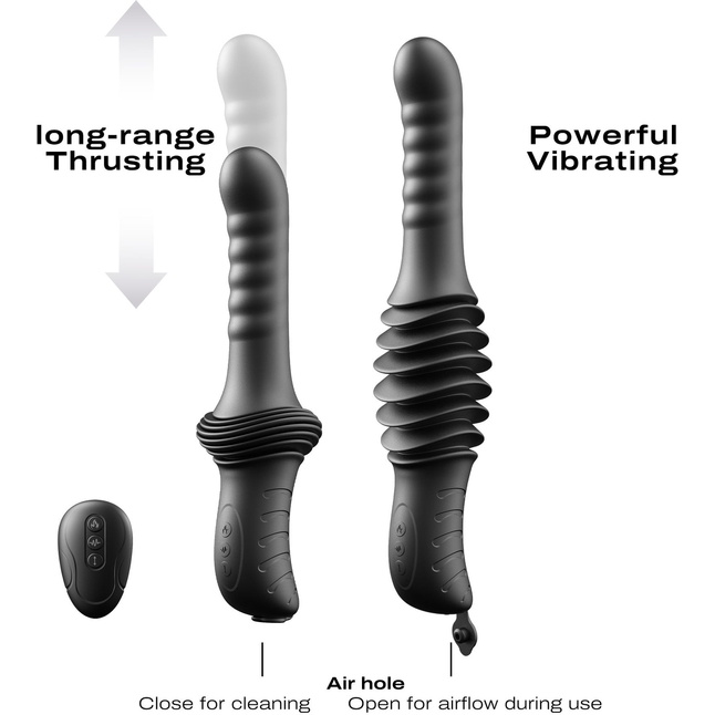 Компактная секс-машина Dorcel Deep Orgasm с возвратно-поступательными движениями. Фотография 6.