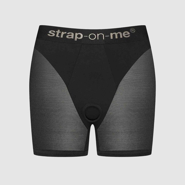 Трусики-шорты для фиксации насадок Strap-on-me Harness Lingerie Halo - size L