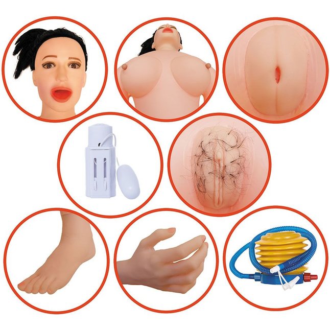 Надувная секс-кукла Angelina 3D. Фотография 3.