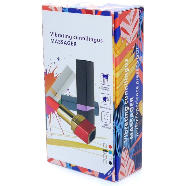 Белый мини-вибратор в форме помады. Фотография 5.