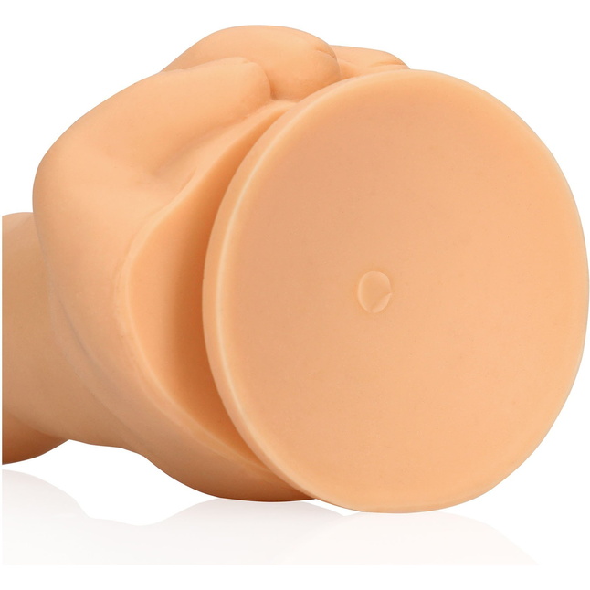 Телесный фаллоимитатор в форме пальца Up Yours - 15,5 см - S-line. Фотография 9.