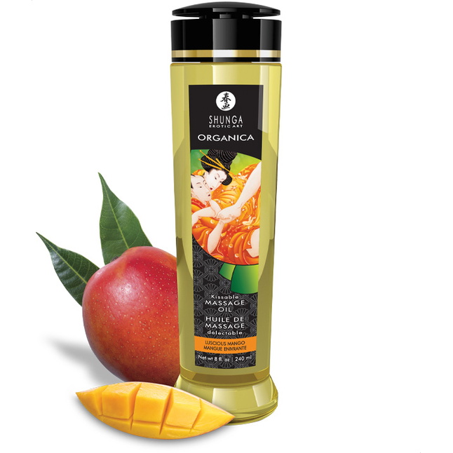 Массажное масло для тела Luscious Mango с ароматом манго - 240 мл
