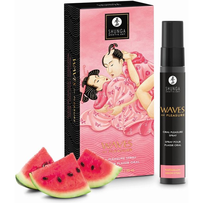 Оральный спрей Waves of Pleasure с ароматом арбуза - 20 мл. Фотография 2.
