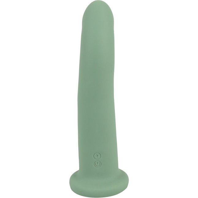 Зеленый вибратор-ротатор Luvio - 19,3 см - Beau coeur. Фотография 6.