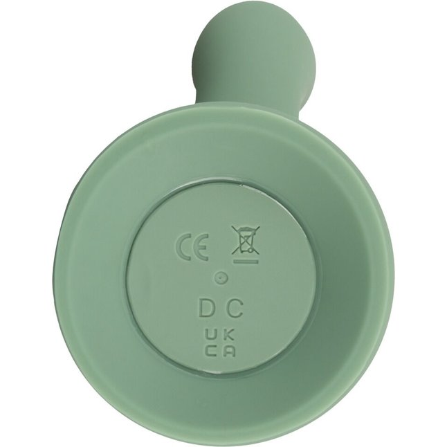 Зеленый вибратор-ротатор Luvio - 19,3 см - Beau coeur. Фотография 7.