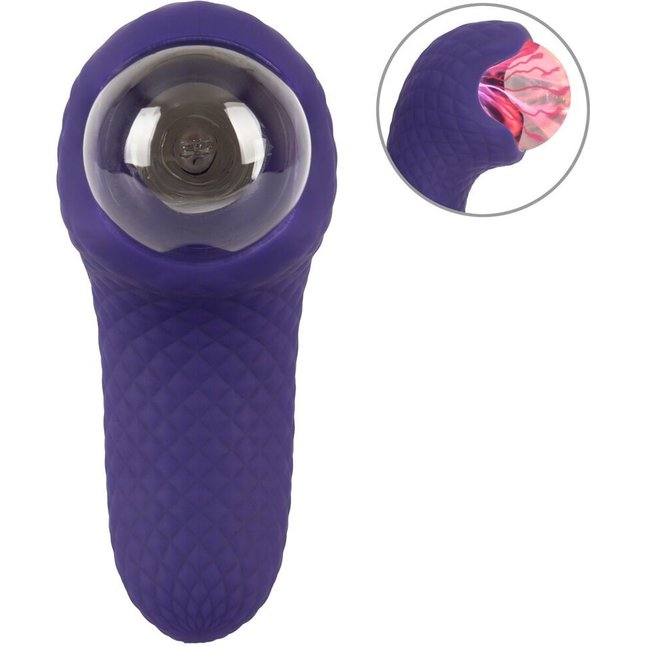 Синий плазменный вибратор ZANTO Plasma Vibrator - Beau coeur. Фотография 3.